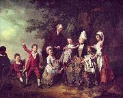 Johann Zoffany Family Portrait oil painting artist